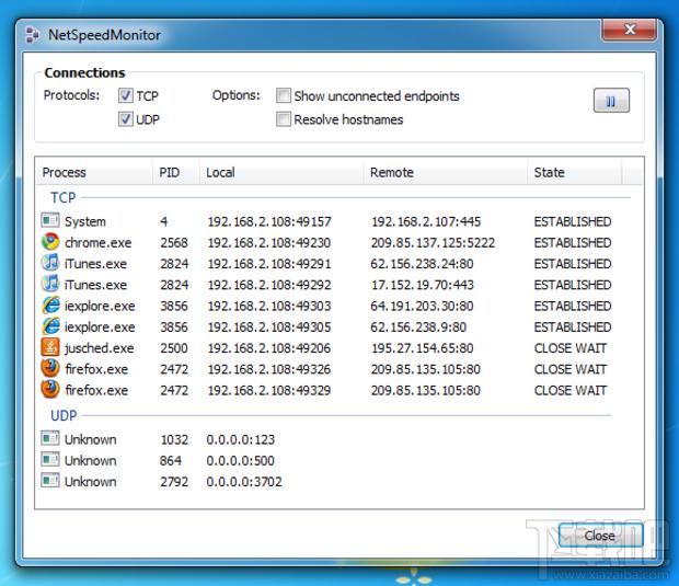NetSpeedMonitor,网络流量监控统计
