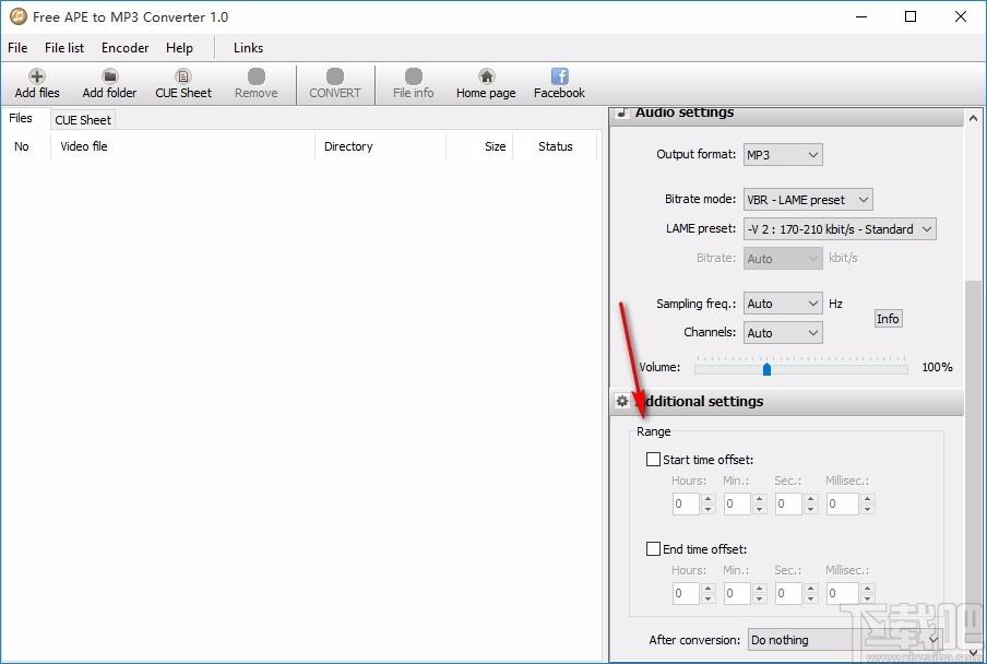 Free APE to MP3 Converter下载,APE转MP3转换器