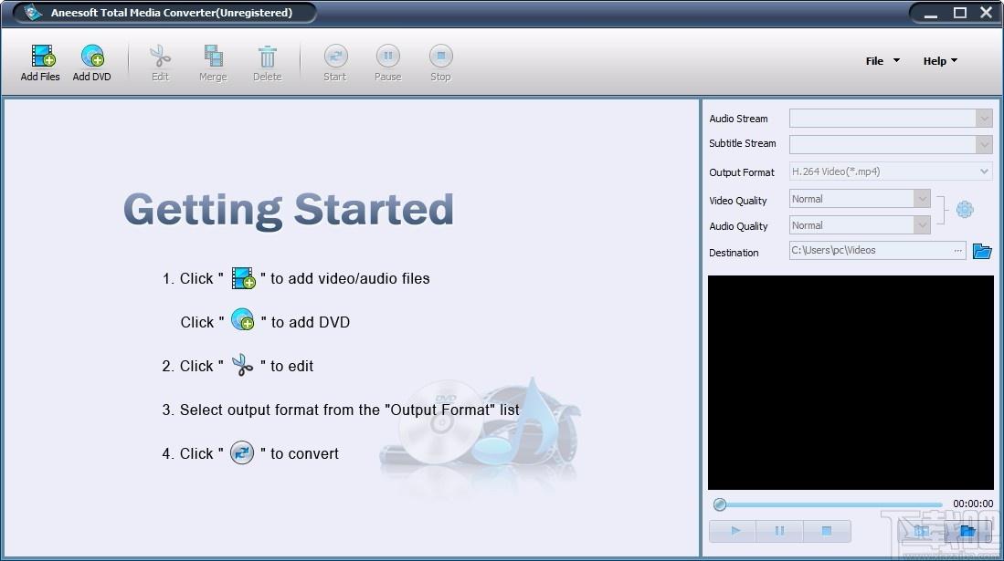 Aneesoft Total Media Converter下载,全能媒体转换器