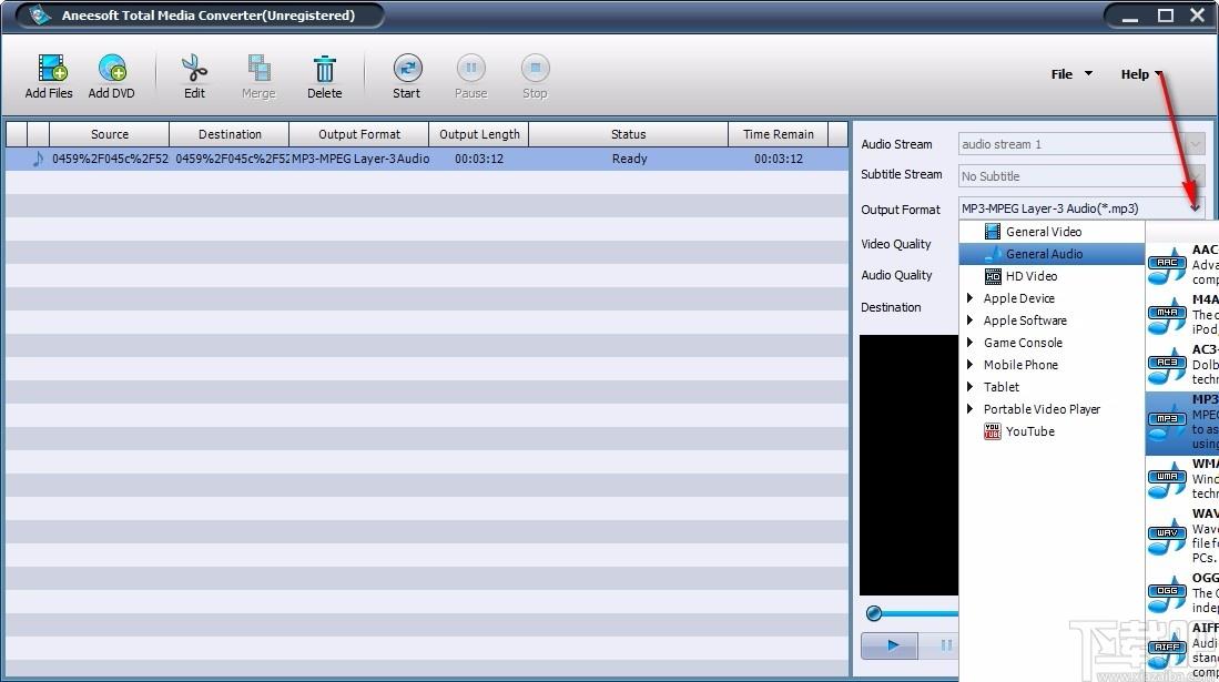 Aneesoft Total Media Converter下载,全能媒体转换器