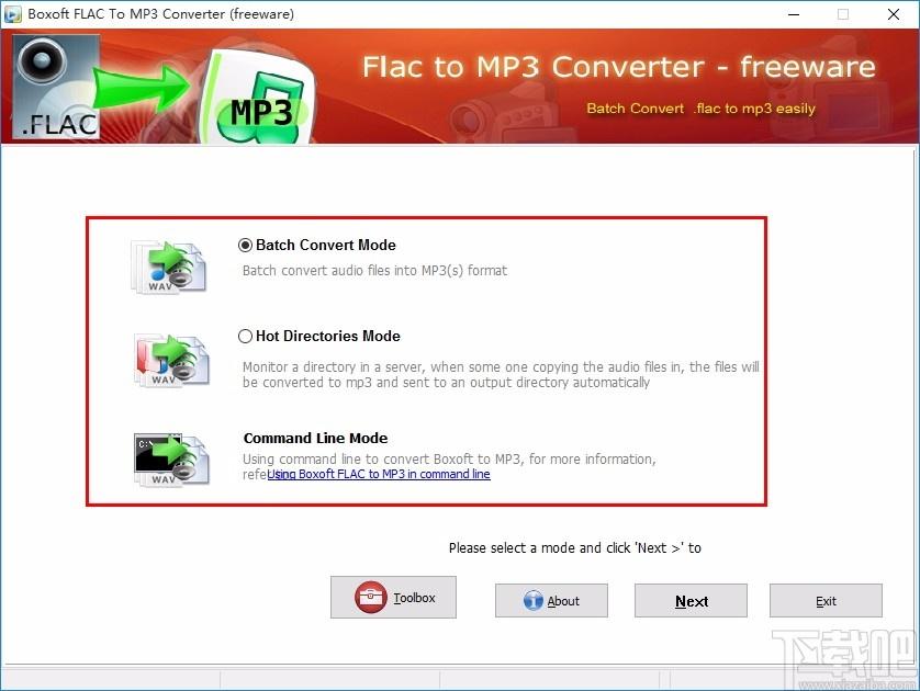 Boxoft Flac to MP3 Converter下载,Flac转MP3格式工具