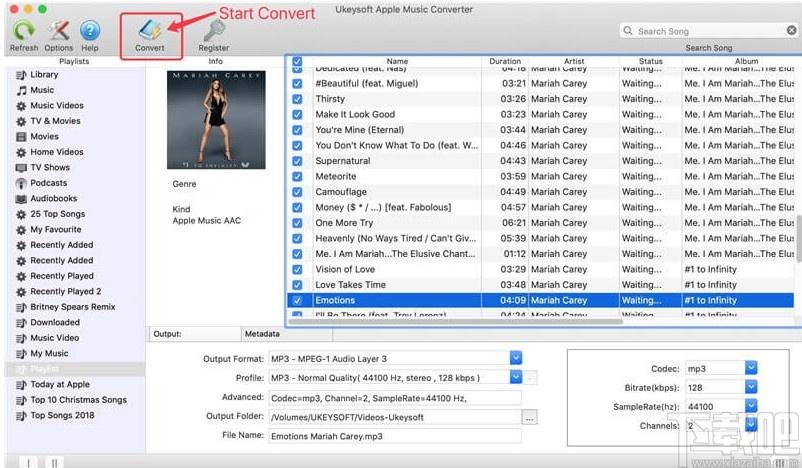 UkeySoft Apple Music Converter下载,音乐转换器,音频转换,格式转换