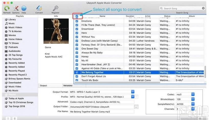 UkeySoft Apple Music Converter下载,音乐转换器,音频转换,格式转换