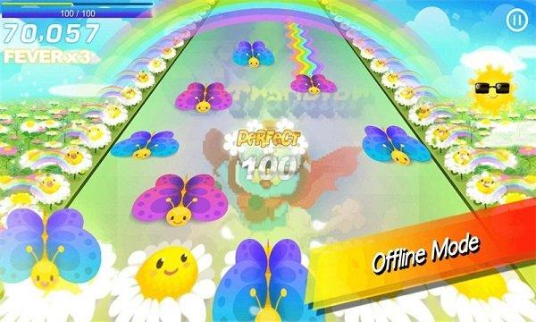 音乐击败汉化破解版下载,音乐击败,节奏游戏,手速游戏